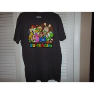 Vintage Super Mario Brothers men's t shirt size L EUC